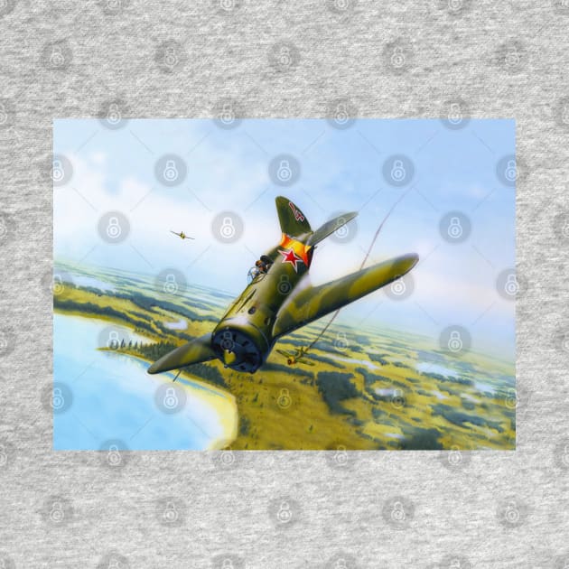 Polikarpov I16 by Aircraft.Lover